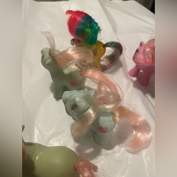 Vintage My Little Pony Babies lot MLP 7 ponies - Picture 10 of 13